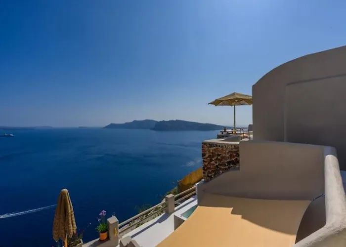 빌라 Beautiful Santorini 1 Bedroom Blissful Retreat Breathtaking *